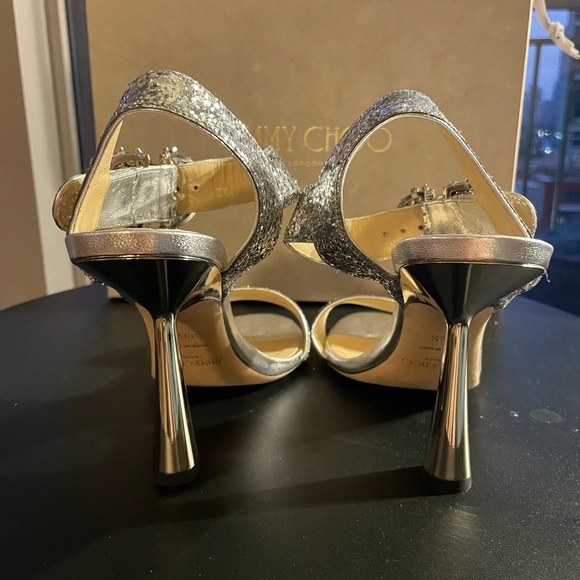 Authentic Jimmy Choo Sandals - Sereno 100. Size 8.5 - Picture 4 of 6